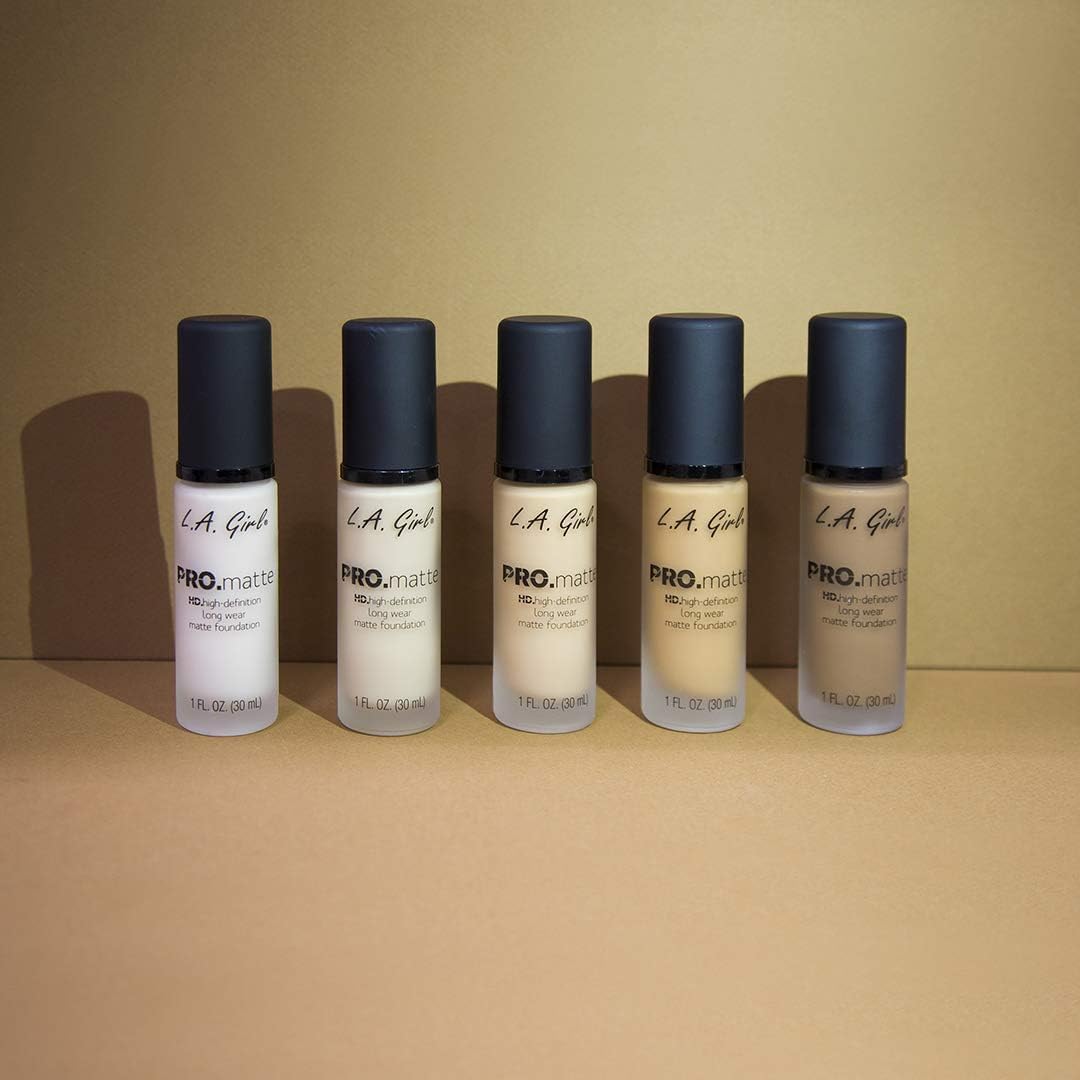L.A. Girl Pro Mattte Hight Definition Long Wear Matte Foundation - 30mlL.A. Girl081555966799FoundationFoundation