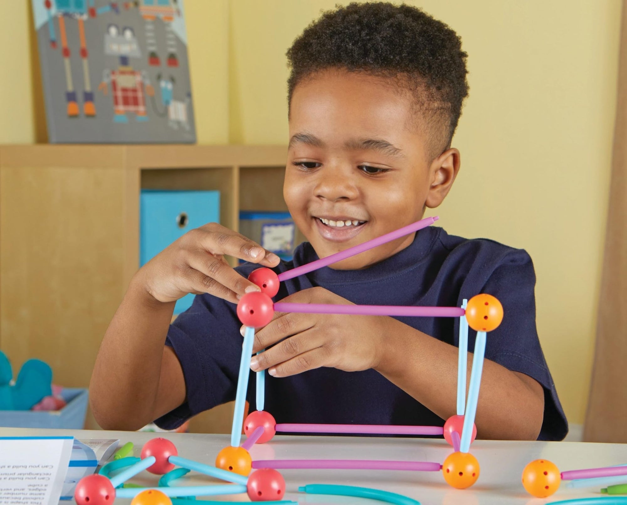 Learning Resources STEM Explorers Geomakers - 58 Pieces, Ages 5+ STEM Toys for Kids, Kindergartner Learning Toys, Shapes for KidsLearning Resources765023092936Building ToysBuilding Toys