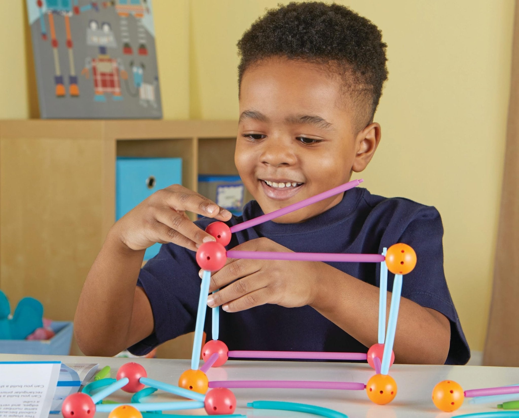 Learning Resources STEM Explorers Geomakers - 58 Pieces, Ages 5+ STEM Toys for Kids, Kindergartner Learning Toys, Shapes for KidsLearning Resources765023092936Building ToysBuilding Toys
