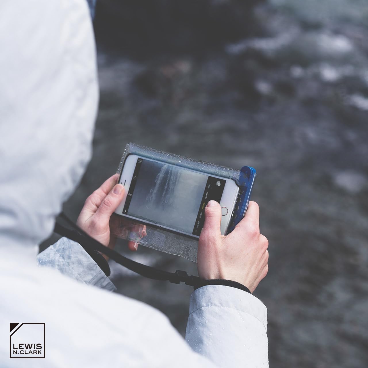 Lewis N. Clark Waterseals Magnetic Self - Sealing Waterproof Pouch, Dry Bag for Cell Phone for Pool or Beach - One SizeLewis N. Clark029275017827Waterproof Mobile PouchWaterproof Mobile Pouch