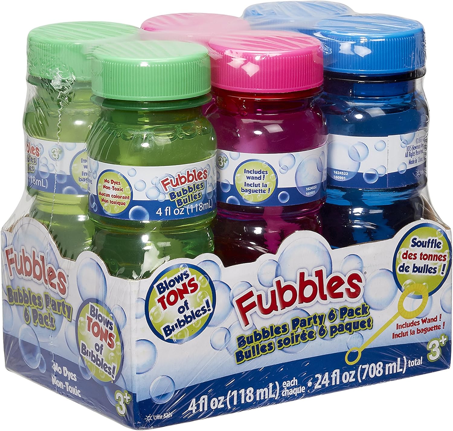 Little Kids Fubbles Bubble party Bubbles Solution - 118ml, 6 packLittle Kids093539991079Bubble SolutionBubble Solution