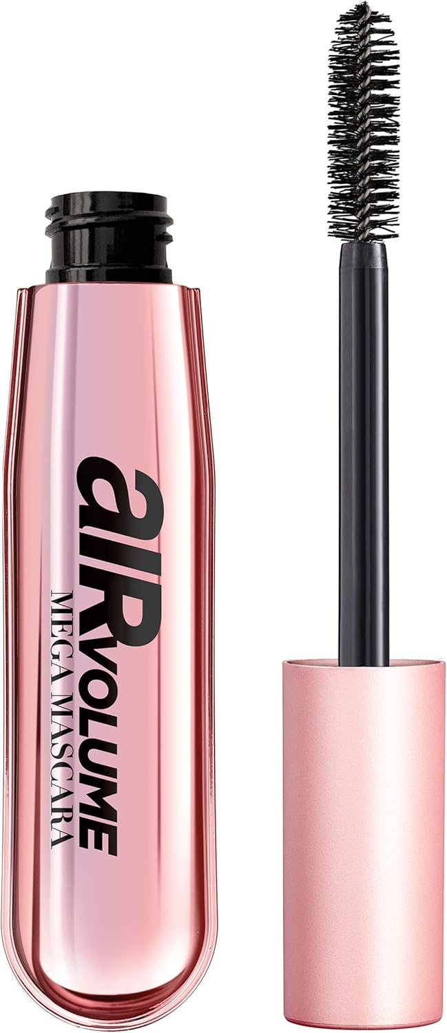 L’Oréal Paris Air Volume Mega Mascara, Lightweight, Whipped Texture, Up to 24 hr Hold, flake resistant, Smudge Proof, Clump ProofL’Oréal Paris071249419892MascaraMascara