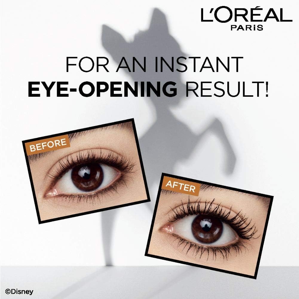 L'Oreal Paris Bambi Eye Mascara, Lasting Volume, No Clumping or Smudging, Waterproof - Black, 0.21 fl. oz.L’Oréal Paris071249404362MascaraMascara