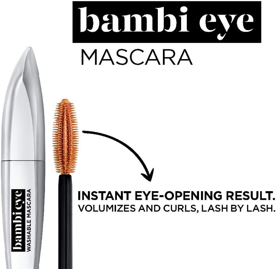 L’Oréal Paris Bambi Eye Washable Mascara - 407 Black NoirL’Oréal Paris071249415504MascaraMascara
