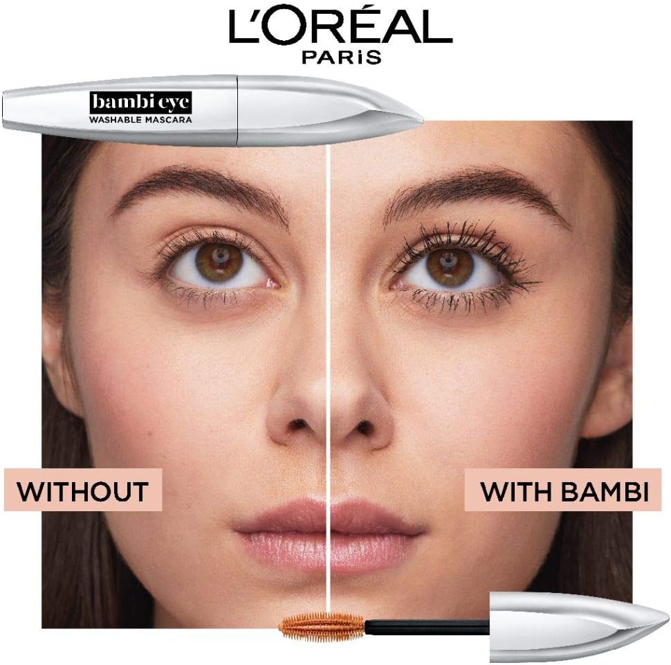 L’Oréal Paris Bambi Eye Washable Mascara - 407 Black NoirL’Oréal Paris071249415504MascaraMascara