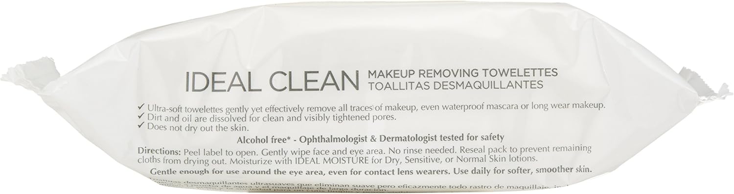 L’Oréal Paris Ideal Clean Skin MakeUp Removing Towelettes - 25 PiecesL’Oréal ParisFace WipesFace Wipes