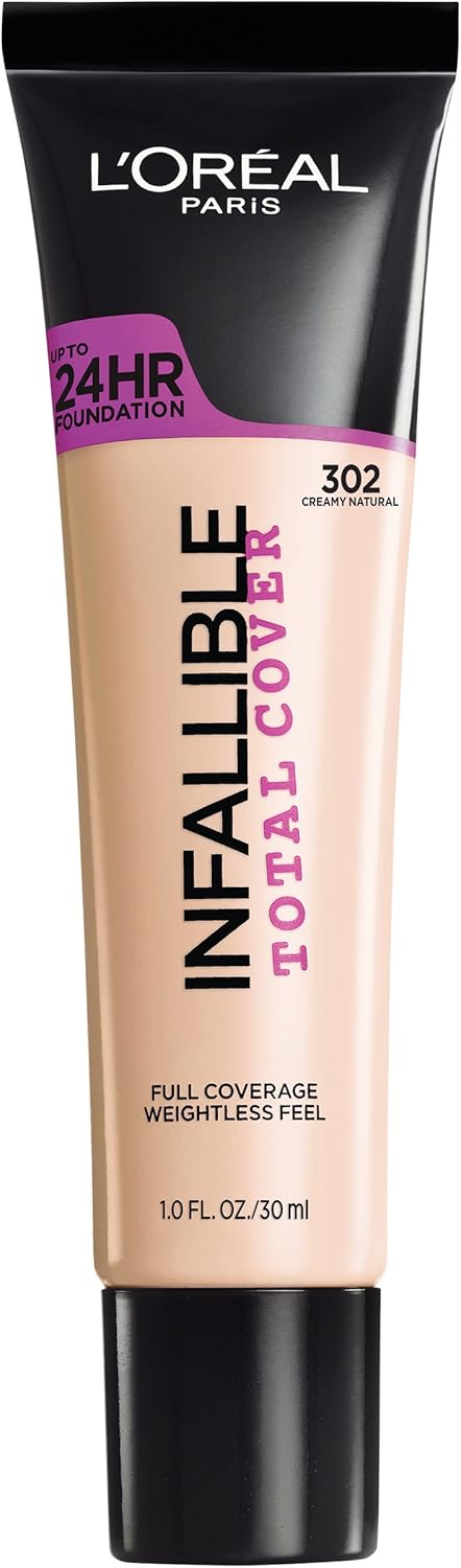 L'Oréal Paris Infallible Total Cover Foundation - 30 mlL’Oréal ParisB01LXDK3TTFoundationFoundation