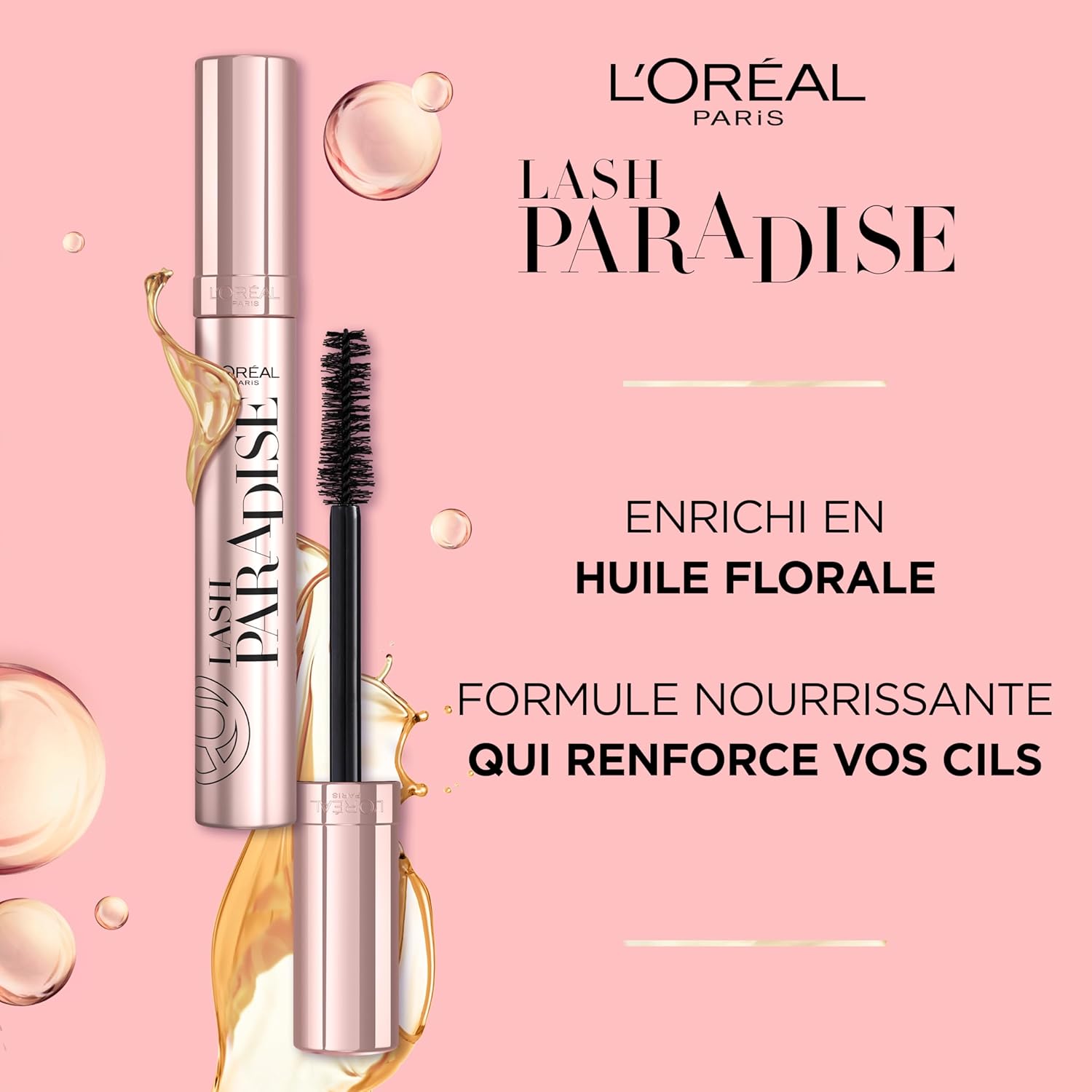 L’Oréal Paris lash Paradise Mascara, voluptuous volume and intense length Mascara, Limited Edition - Dark NavyL’Oréal Paris071249640661MascaraMascara