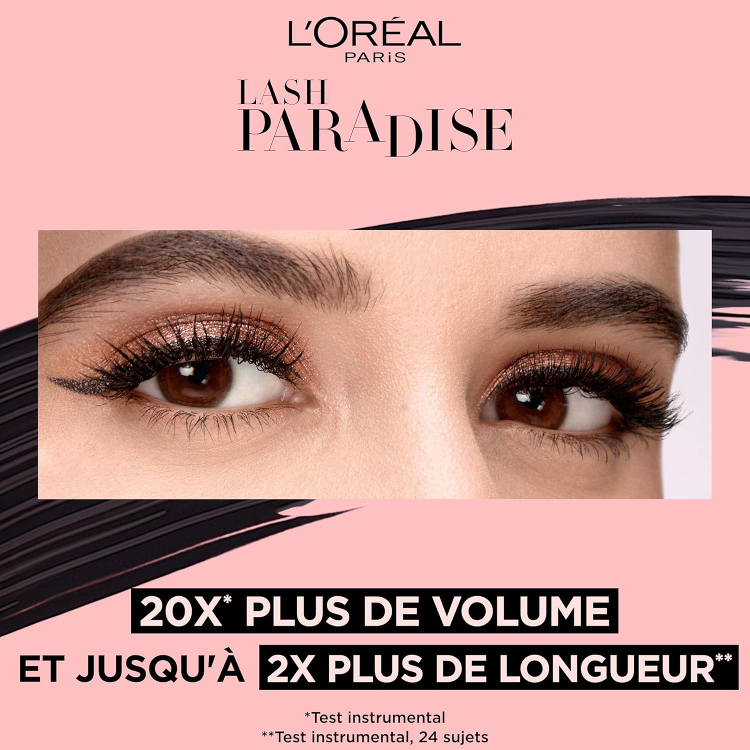 L’Oréal Paris lash Paradise Mascara, voluptuous volume and intense length Mascara, Limited Edition - Dark NavyL’Oréal Paris071249640661MascaraMascara