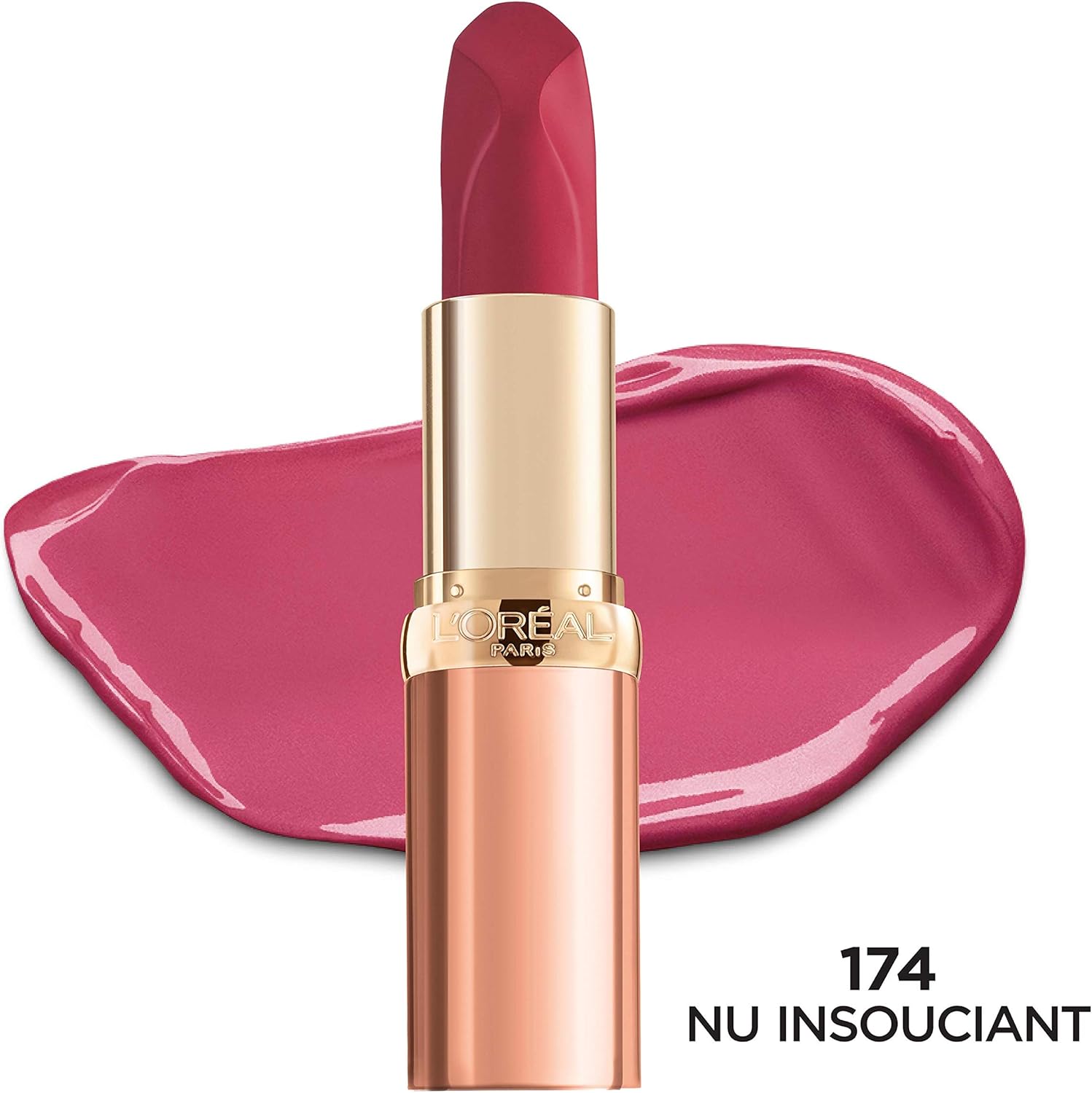 L’Oréal Paris Les Nus by Colour Riche Lipstick, Bold & Intense Nudes, Rich Saturated Color with Pure Caring OilsL’Oréal Paris071249421772LipstickLipstick