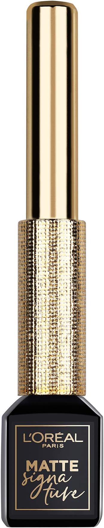 L’Oréal Paris Matte Signature Liquid Eyeliner, Waterproof, Precise and Easy Application, All Day Wear, Vivid Matte FinishL’Oréal Paris071249403709EyelinerEyeliner