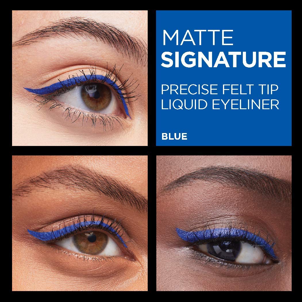 L’Oréal Paris Matte Signature Liquid Eyeliner, Waterproof, Precise and Easy Application, All Day Wear, Vivid Matte FinishL’Oréal Paris071249403716EyelinerEyeliner