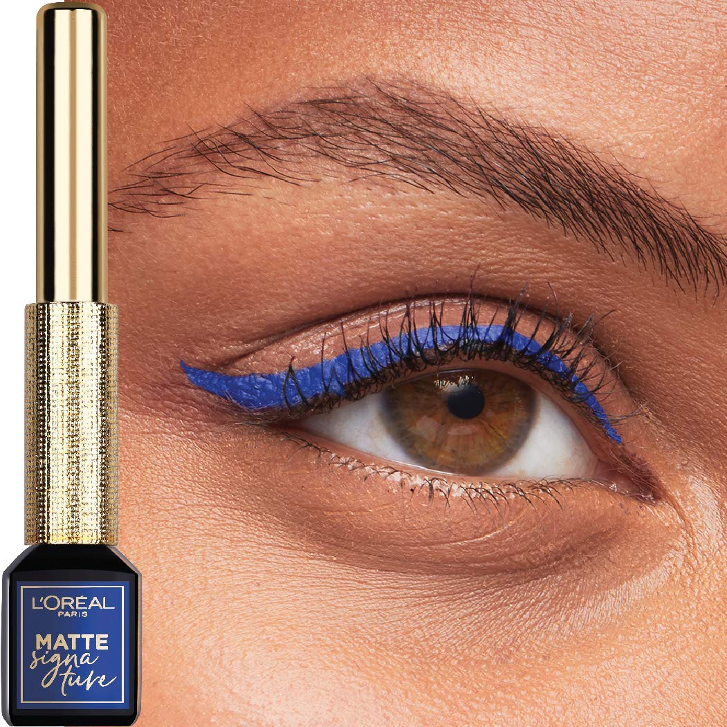 L’Oréal Paris Matte Signature Liquid Eyeliner, Waterproof, Precise and Easy Application, All Day Wear, Vivid Matte FinishL’Oréal Paris071249403716EyelinerEyeliner