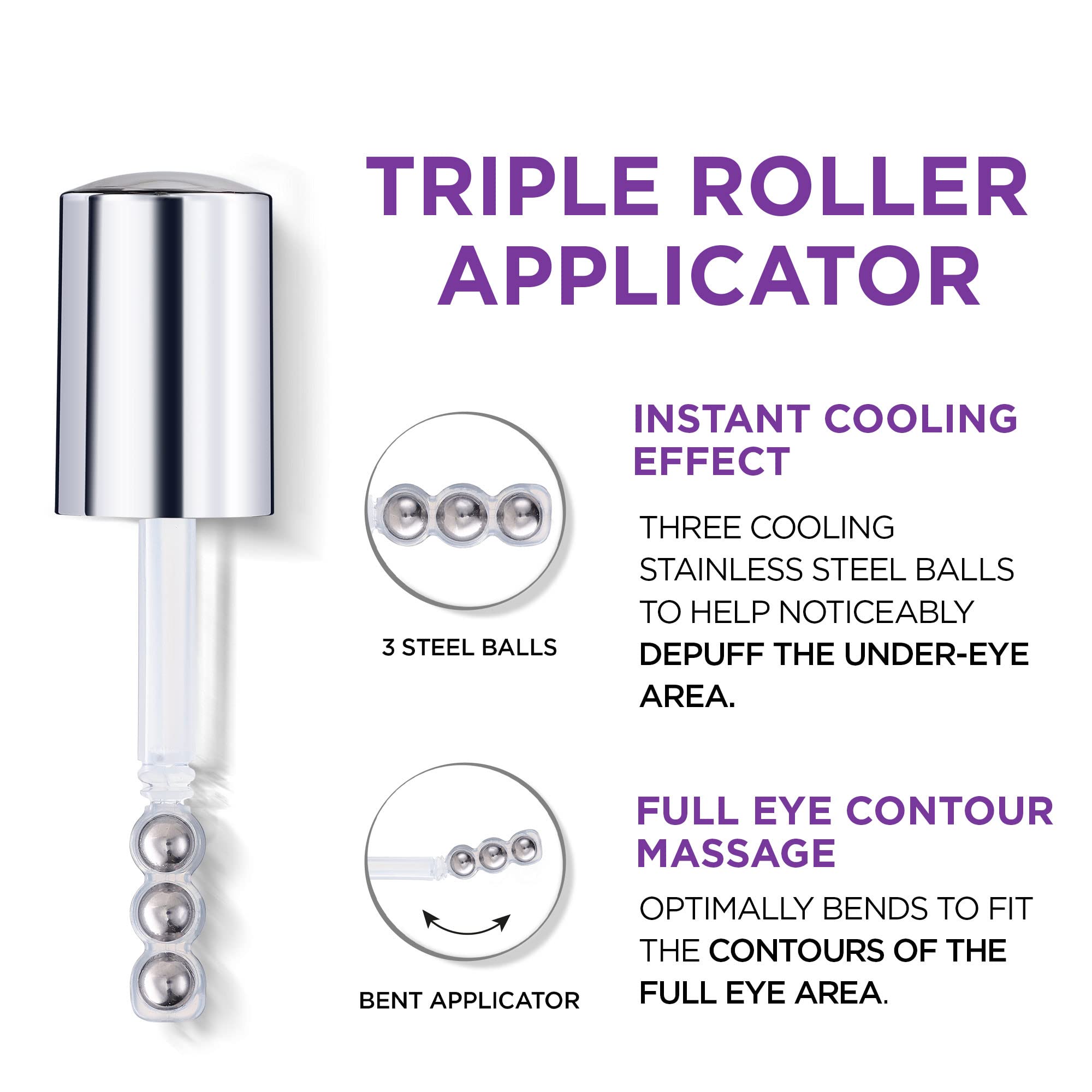 L’Oréal Paris Revitalift Triple Power LZR, Hyaluronic Acid + Caffeine Eye Serum - 20 mlL’Oréal Paris071249635452Eye SerumEye Serum