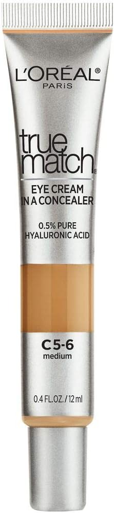 L’Oréal Paris True Match Eye Cream in a Concealer, 0.5% hyaluronic acid 12 mlL’Oréal Paris071249418512Eye CreamEye Cream