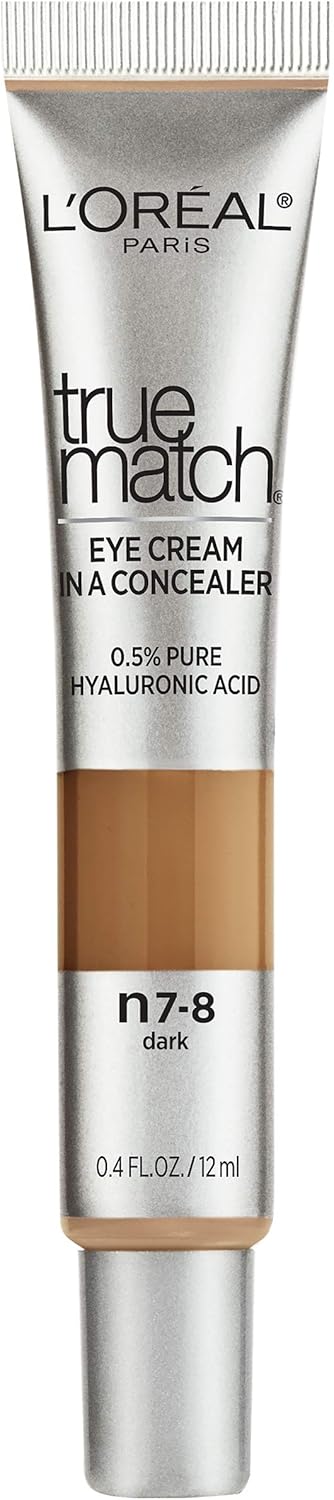 L’Oréal Paris True Match Eye Cream in a Concealer, 0.5% hyaluronic acid 12 mlL’Oréal ParisB0862M2V4PEye CreamEye Cream