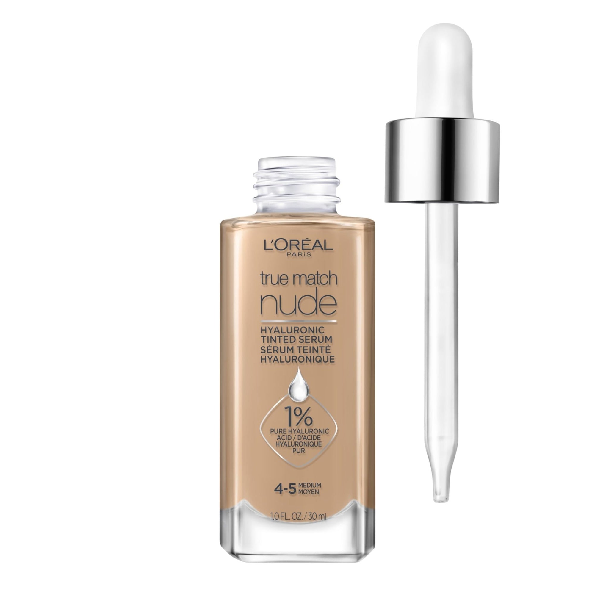 L’Oréal Paris True Match Nude Hyaluronic Tinted Serum Foundation with 1% Hyaluronic acid - 30 mlL’Oréal Paris071249635957FoundationFoundation