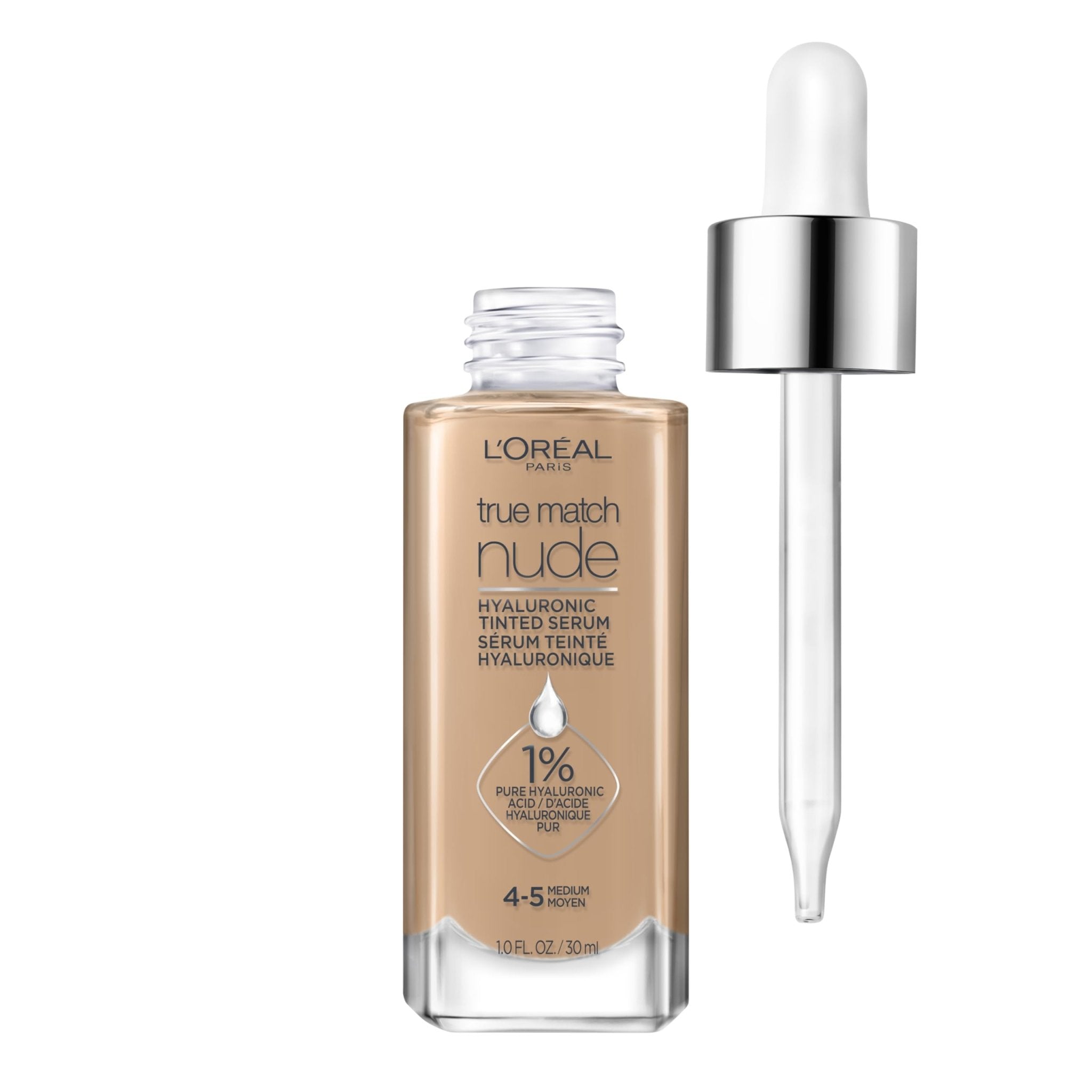 L’Oréal Paris True Match Nude Hyaluronic Tinted Serum Foundation with 1% Hyaluronic acid - 30 mlL’Oréal Paris071249635957FoundationFoundation