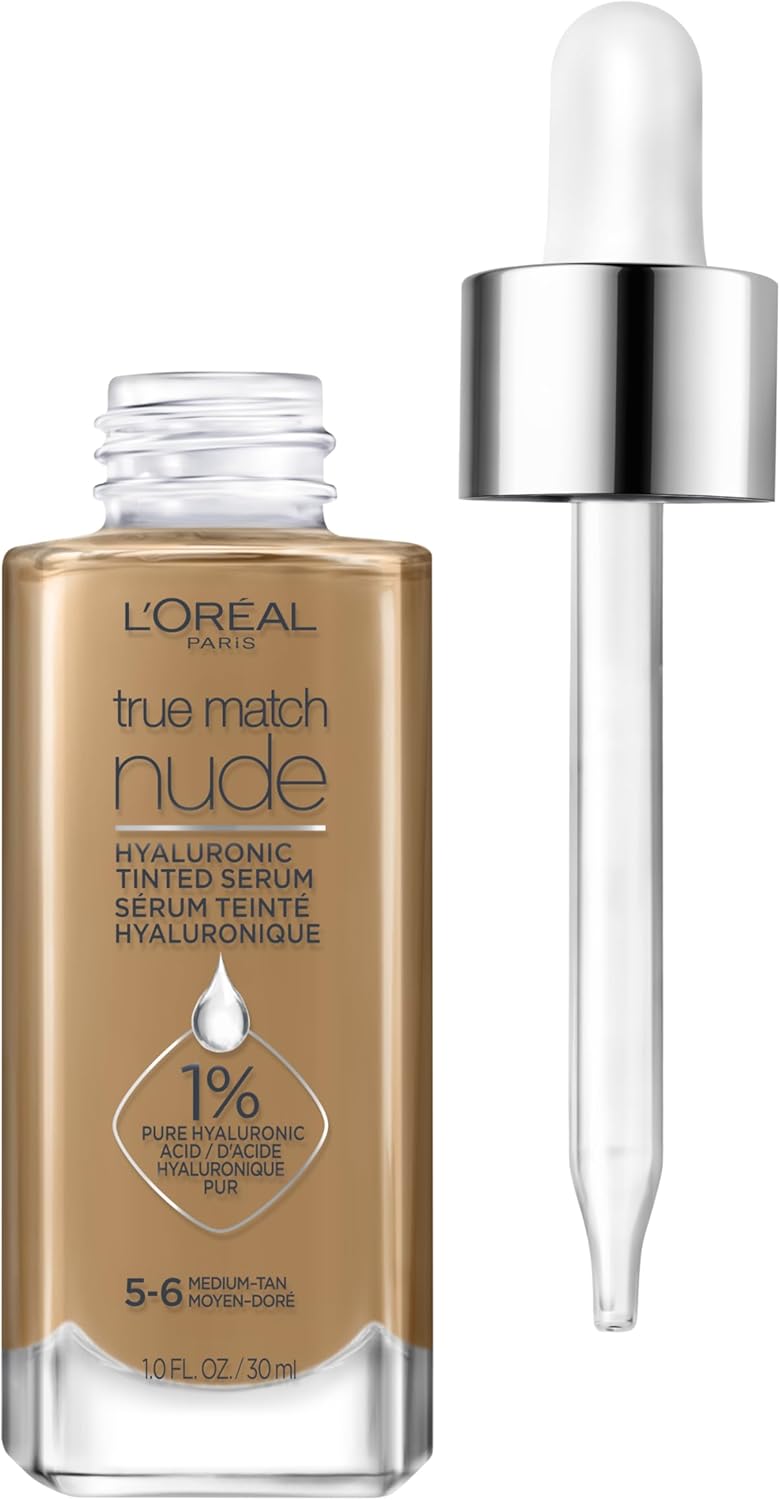 L’Oréal Paris True Match Nude Hyaluronic Tinted Serum Foundation with 1% Hyaluronic acid - 30 mlL’Oréal Paris071249635957FoundationFoundation