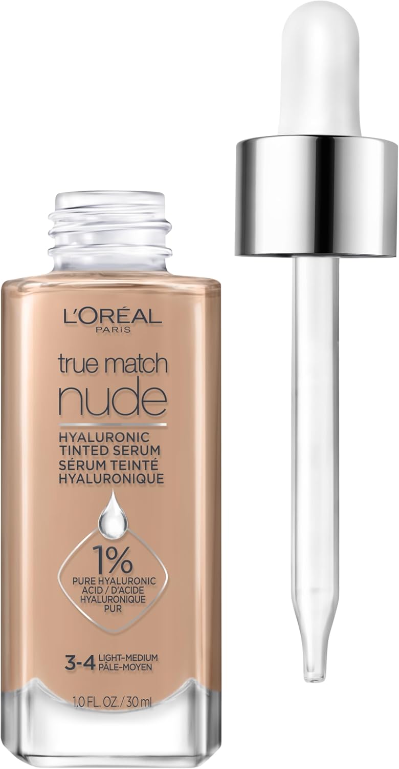 L’Oréal Paris True Match Nude Hyaluronic Tinted Serum Foundation with 1% Hyaluronic acid - 30 mlL’Oréal Paris071249635971FoundationFoundation