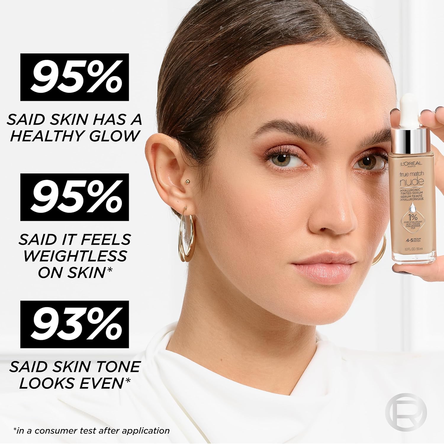 L’Oréal Paris True Match Nude Hyaluronic Tinted Serum Foundation with 1% Hyaluronic acid - 30 mlL’Oréal Paris071249635971FoundationFoundation