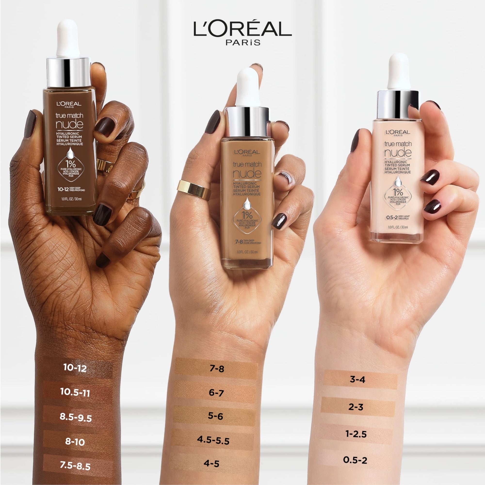 L’Oréal Paris True Match Nude Hyaluronic Tinted Serum Foundation with 1% Hyaluronic acid - 30 mlL’Oréal Paris071249635971FoundationFoundation