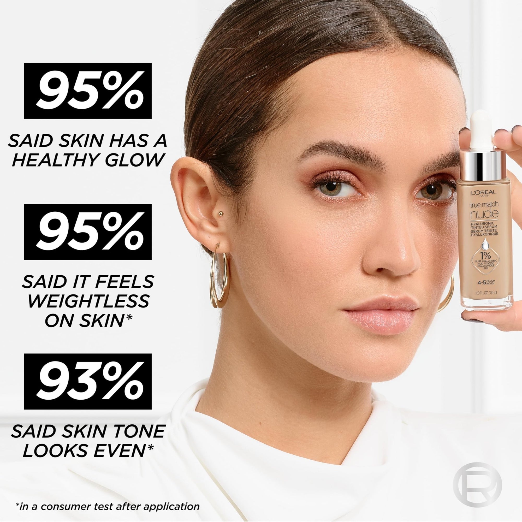 L’Oréal Paris True Match Nude Hyaluronic Tinted Serum Foundation with 1% Hyaluronic acid - 30 mlL’Oréal Paris071249635971FoundationFoundation