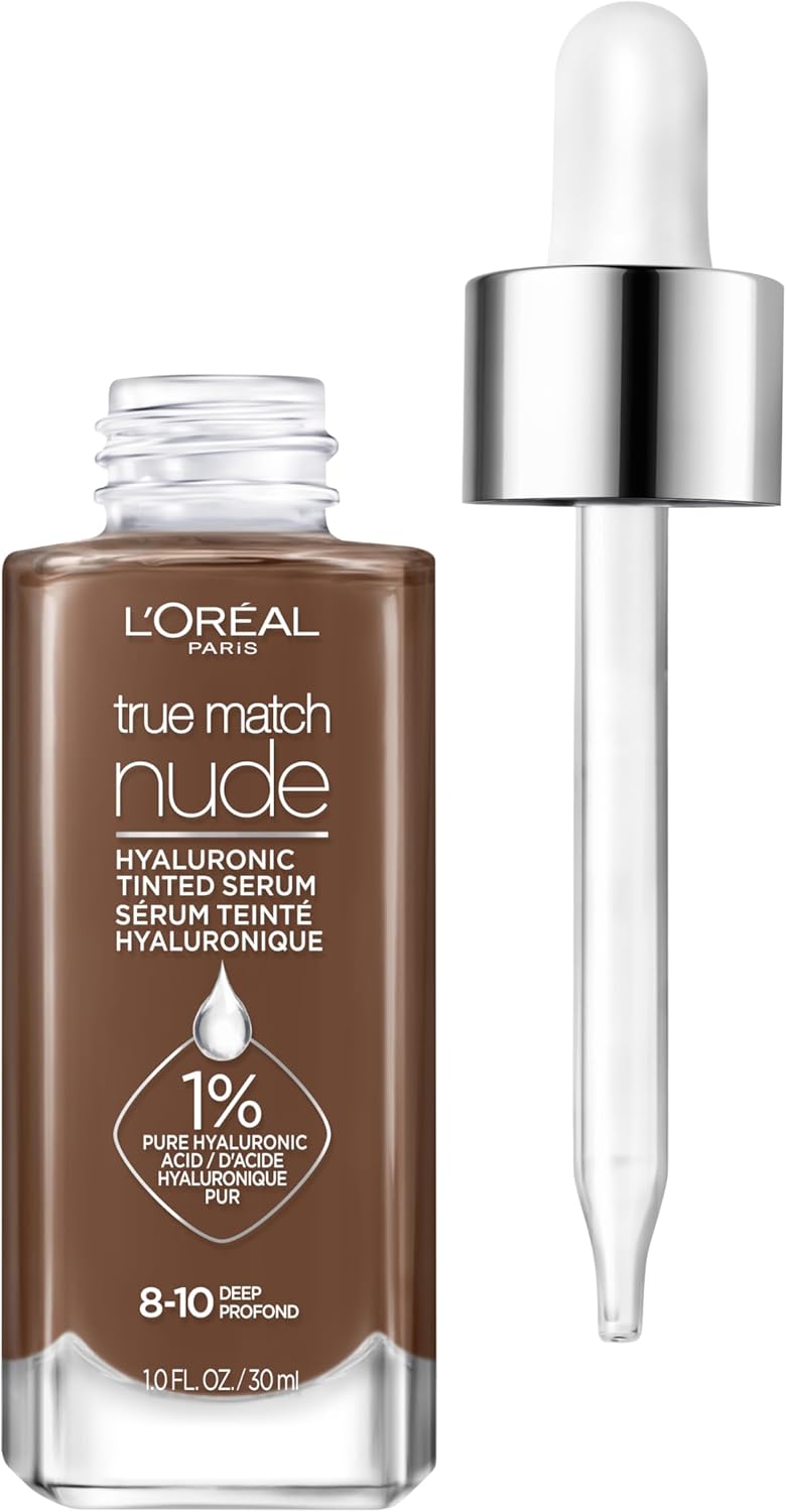 L’Oréal Paris True Match Nude Hyaluronic Tinted Serum Foundation with 1% Hyaluronic acid - 30 mlL’Oréal Paris071249635988FoundationFoundation