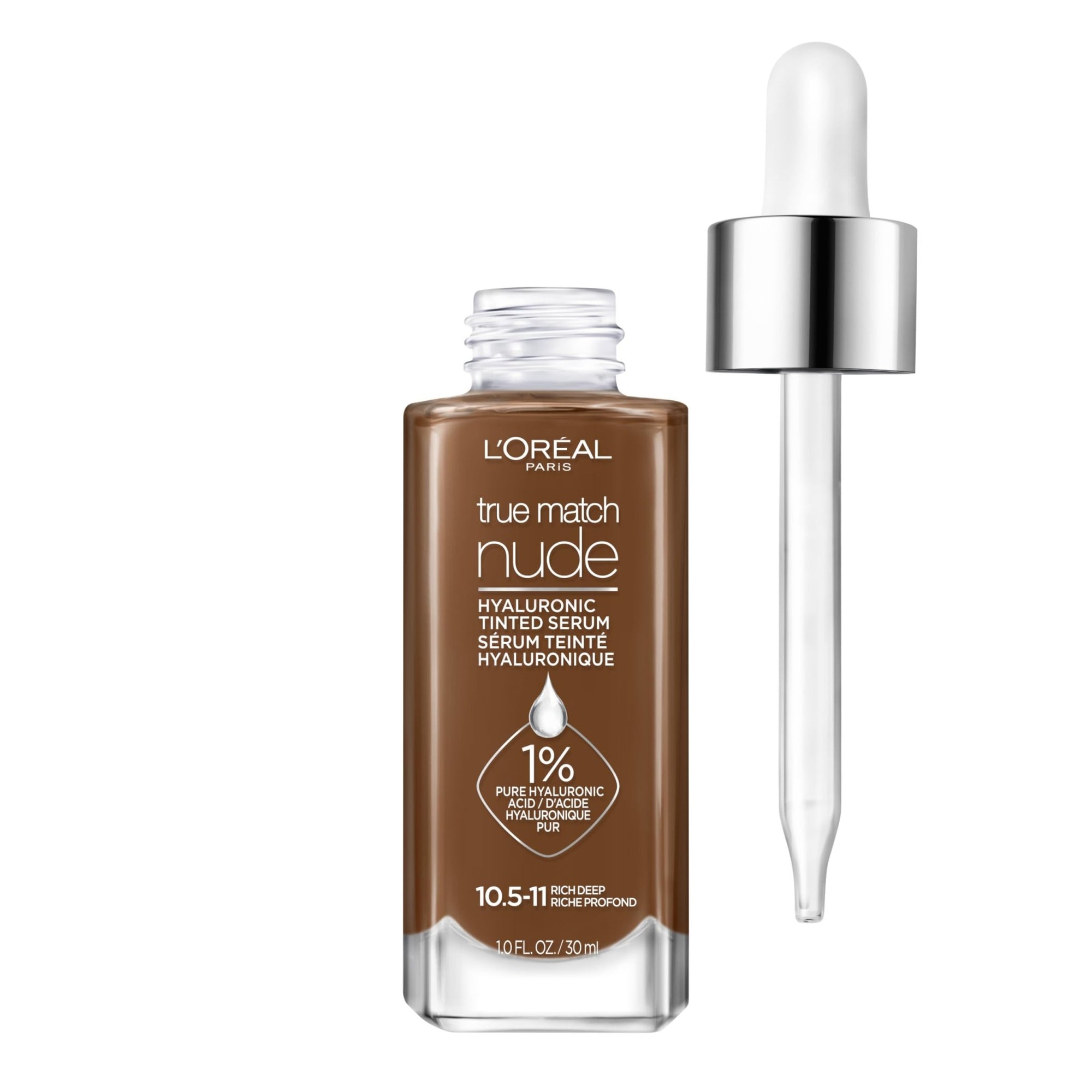 L’Oréal Paris True Match Nude Hyaluronic Tinted Serum Foundation with 1% Hyaluronic acid - 30 mlL’Oréal Paris071249647059FoundationFoundation