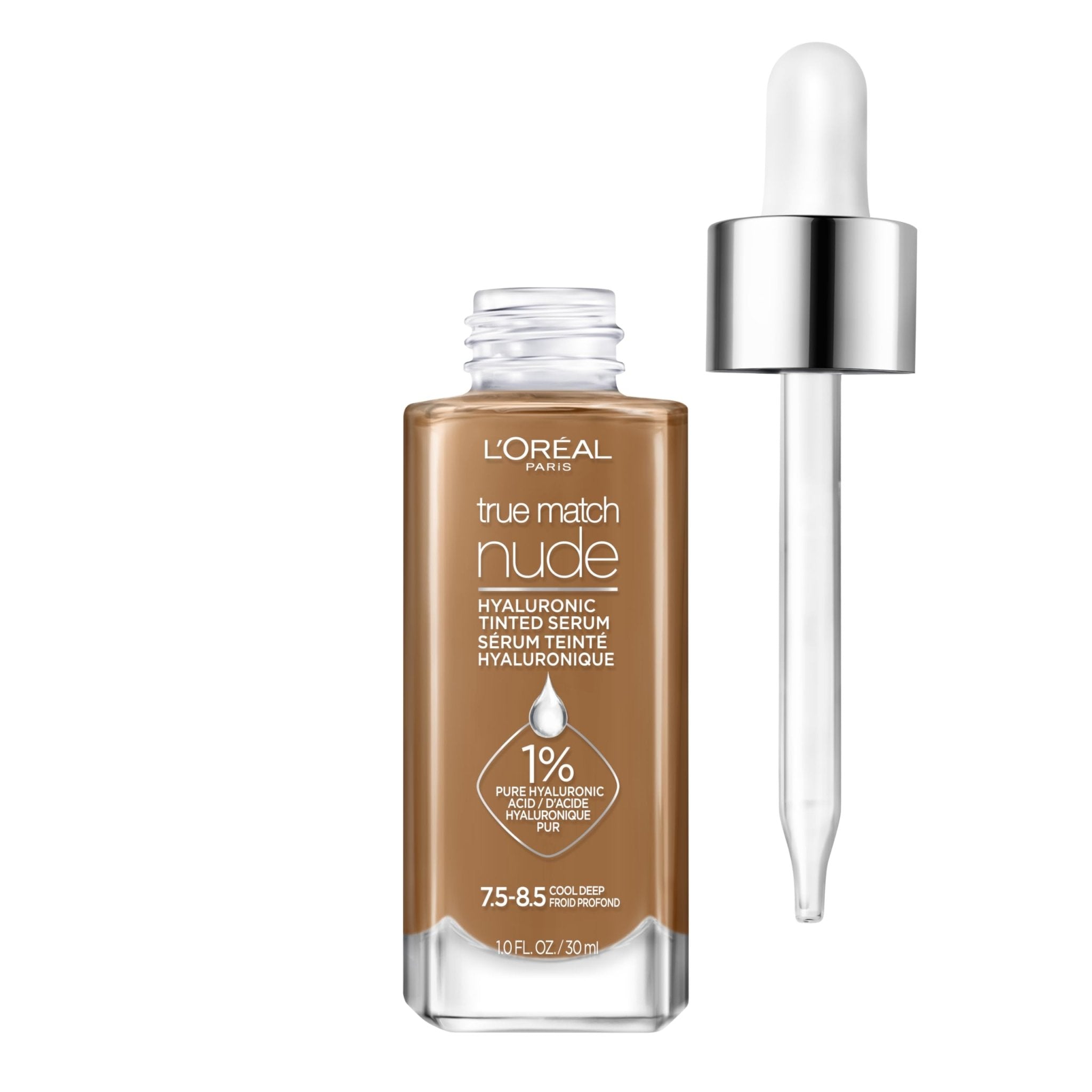 L’Oréal Paris True Match Nude Hyaluronic Tinted Serum Foundation with 1% Hyaluronic acid - 30 mlL’Oréal Paris071249648780FoundationFoundation