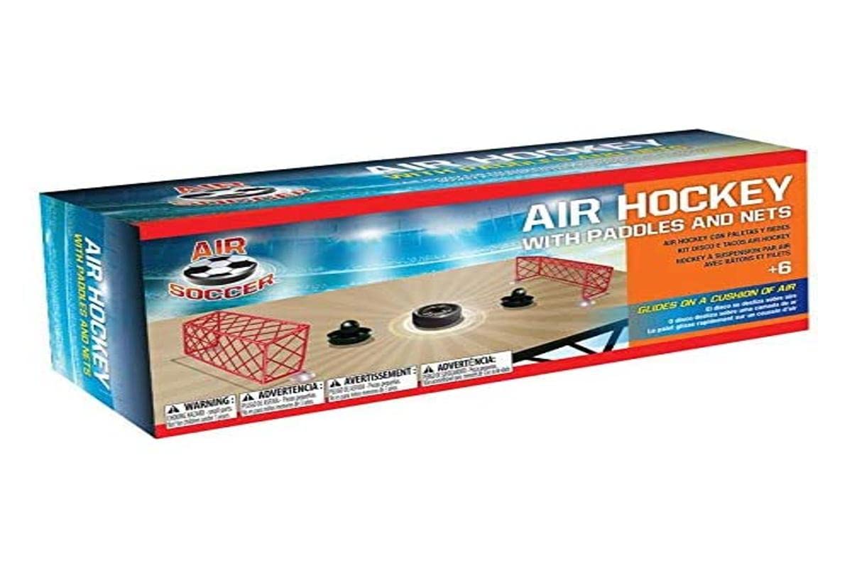 MACCABI ART Air Hockey Table Top Set with Paddles & Nets Action Game for Kids and AdultsMACCABI ARTAir HockeyAir Hockey