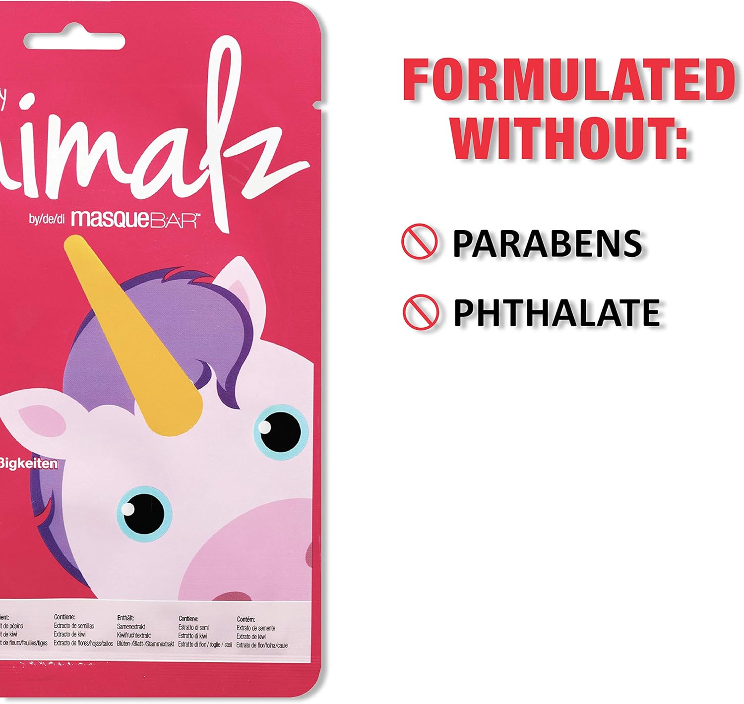 masque BAR Pretty Animalz Hydrating Sheet Mask - Pack of 1masque BAR628816007763Face PacksFace Packs