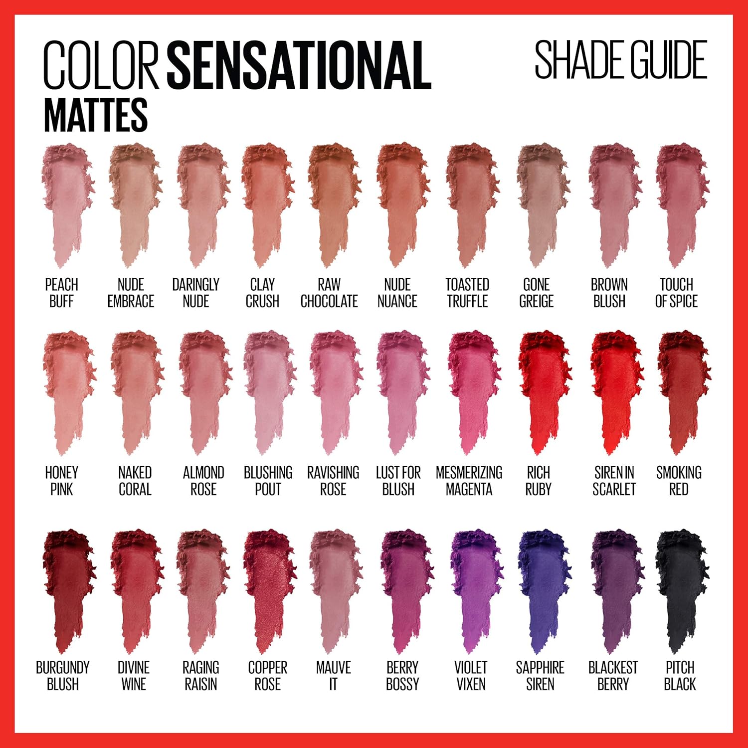Maybelline Color Sensational Creamy Matte Lipstick - 3.9 gMAYBELLINE041554578324LipstickLipstick