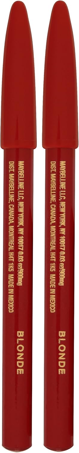 Maybelline New York Makeup Expert Wear Twin Eyebrow Pencils and Eyeliner Pencils - 2 Count (Pack of 1)MAYBELLINE041554530339Eyebrow ColorEyebrow Color