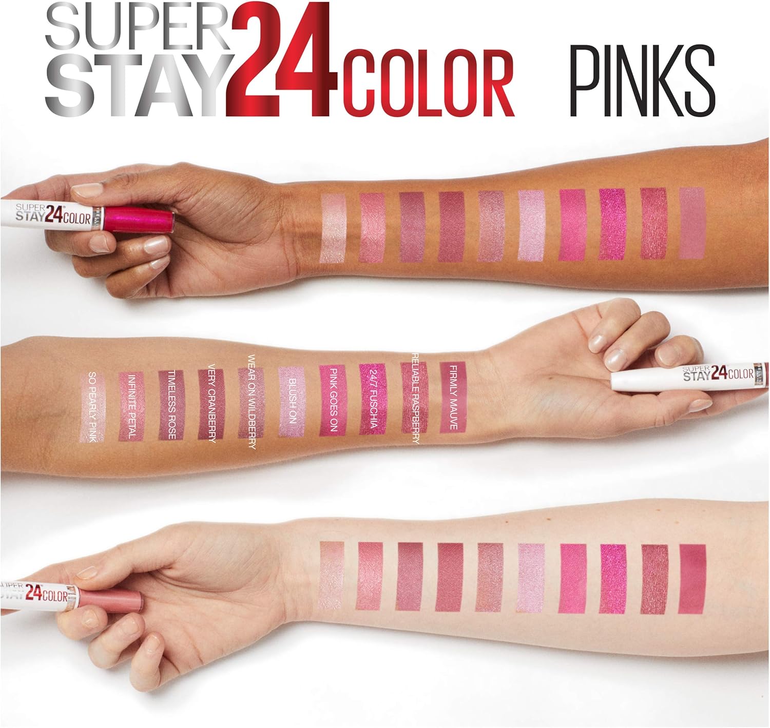 Maybelline New York Super Stay 24, 2 - Step Liquid Lipstick Makeup, Long Lasting Highly Pigmented Color with Moisturizing BalmMAYBELLINE041554558890LipstickLipstick