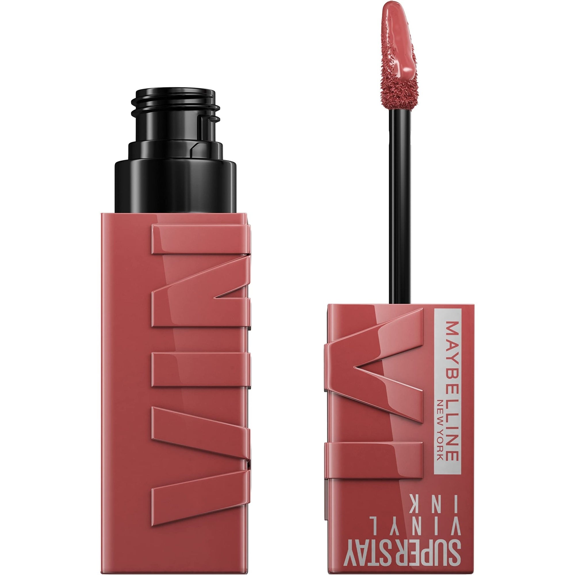 Maybelline Super Stay Vinyl Ink Longwear No - Budge Liquid Lipcolor Makeup, Highly Pigmented Color and Instant Shine, Keen, Pink Lipstick - 0.14 fl ozMAYBELLINE041554079296Lip ColorLip Color