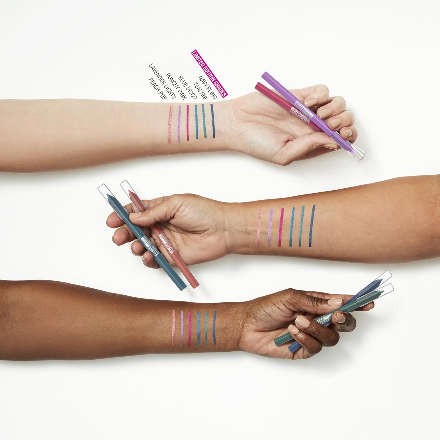 MAYBELLINE Tattoo Studio Sharpenable Eyeliner Gel Pencil, 36 Hour Wear, WaterproofMAYBELLINE041554086508EyelinerEyeliner