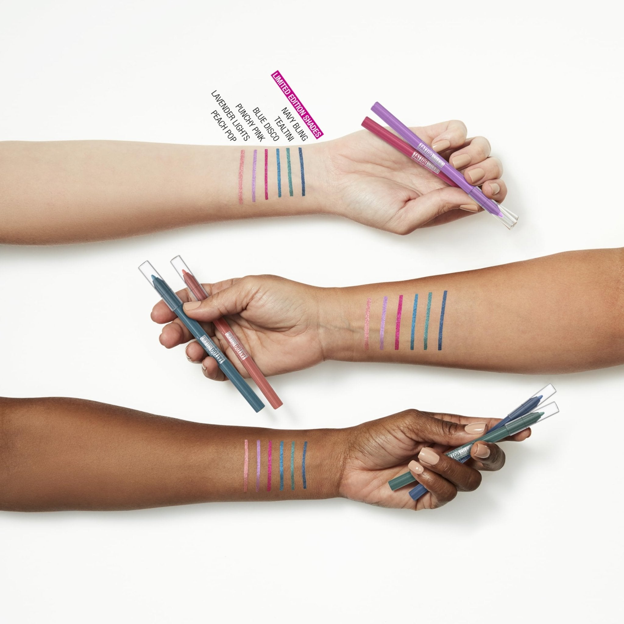 MAYBELLINE Tattoo Studio Sharpenable Eyeliner Gel Pencil, 36 Hour Wear, WaterproofMAYBELLINE041554086508EyelinerEyeliner