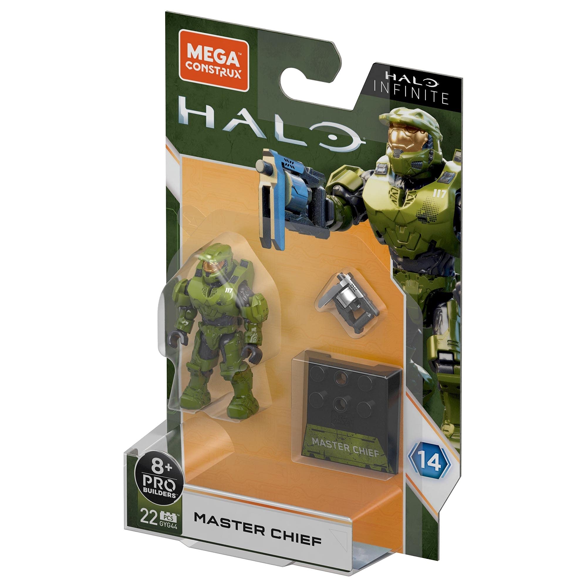 Mega Construx Halo Infinite Heroes Series 14 - Master Chief Mini FigureMega Construx60141000Action FiguresAction Figures