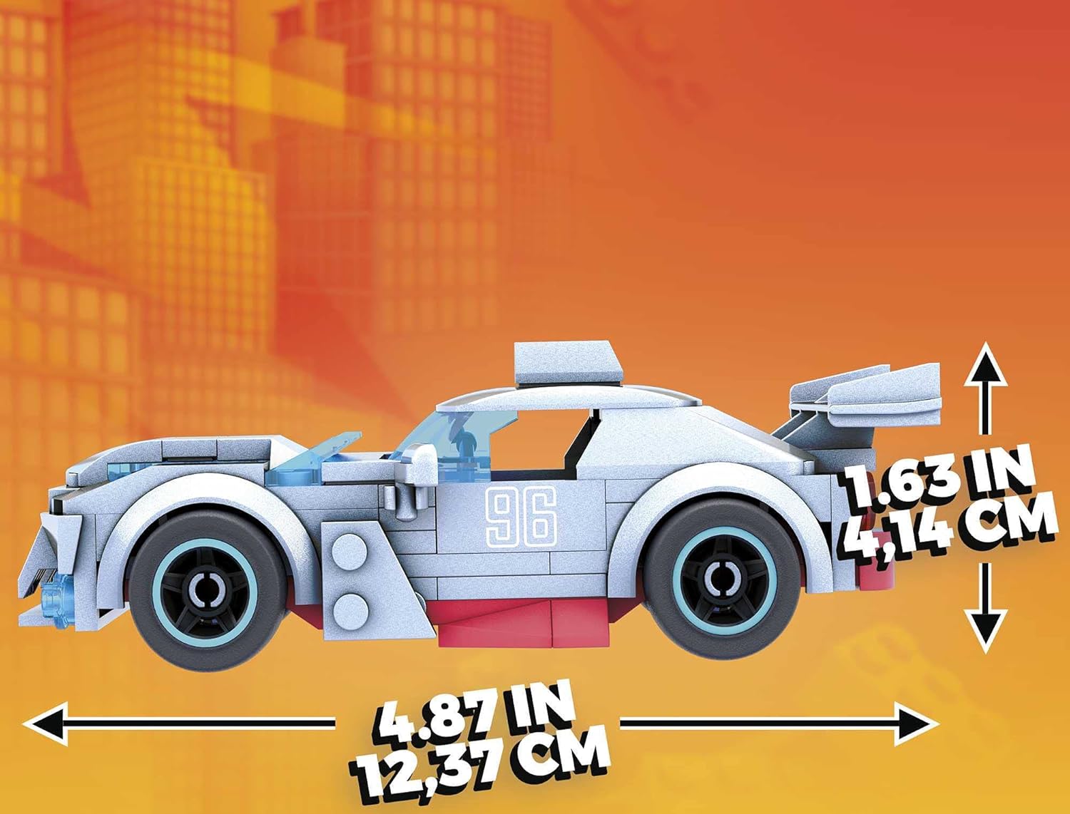 Mega Construx Hot Wheels GT Hunter, multicolor, GVM32Mega Construx887961930214Building ToysBuilding Toys