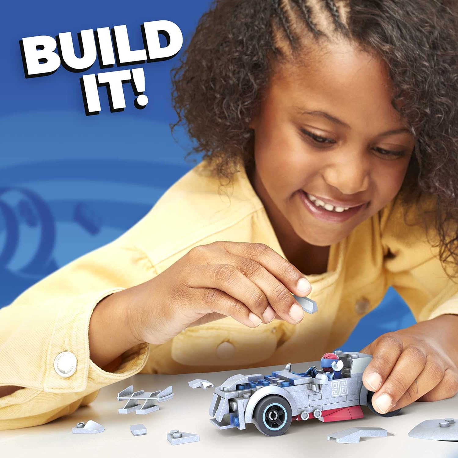 Mega Construx Hot Wheels GT Hunter, multicolor, GVM32Mega Construx887961930214Building ToysBuilding Toys