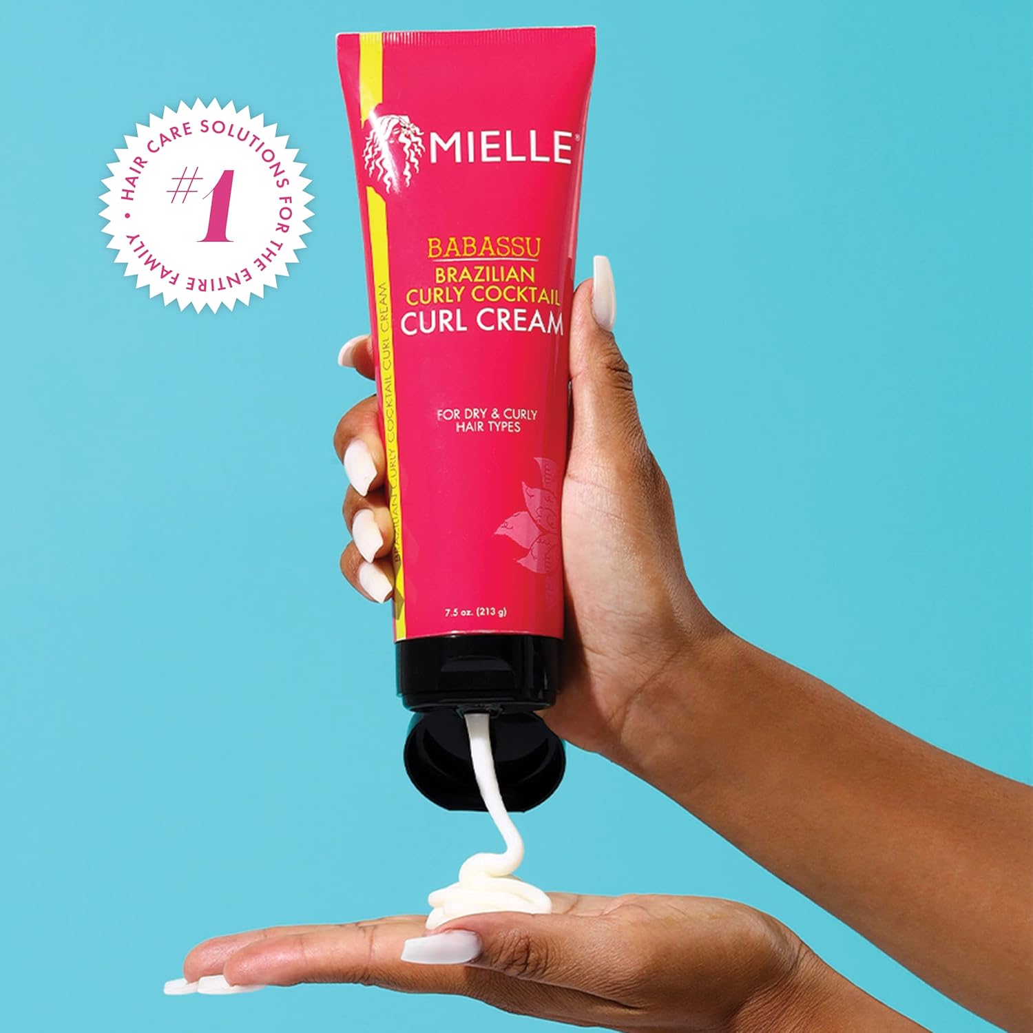 Mielle Organics Babassu Brazilian Curly Cocktail Curl Cream - 213 gMielle Organics854102006275Hair StylingHair Styling