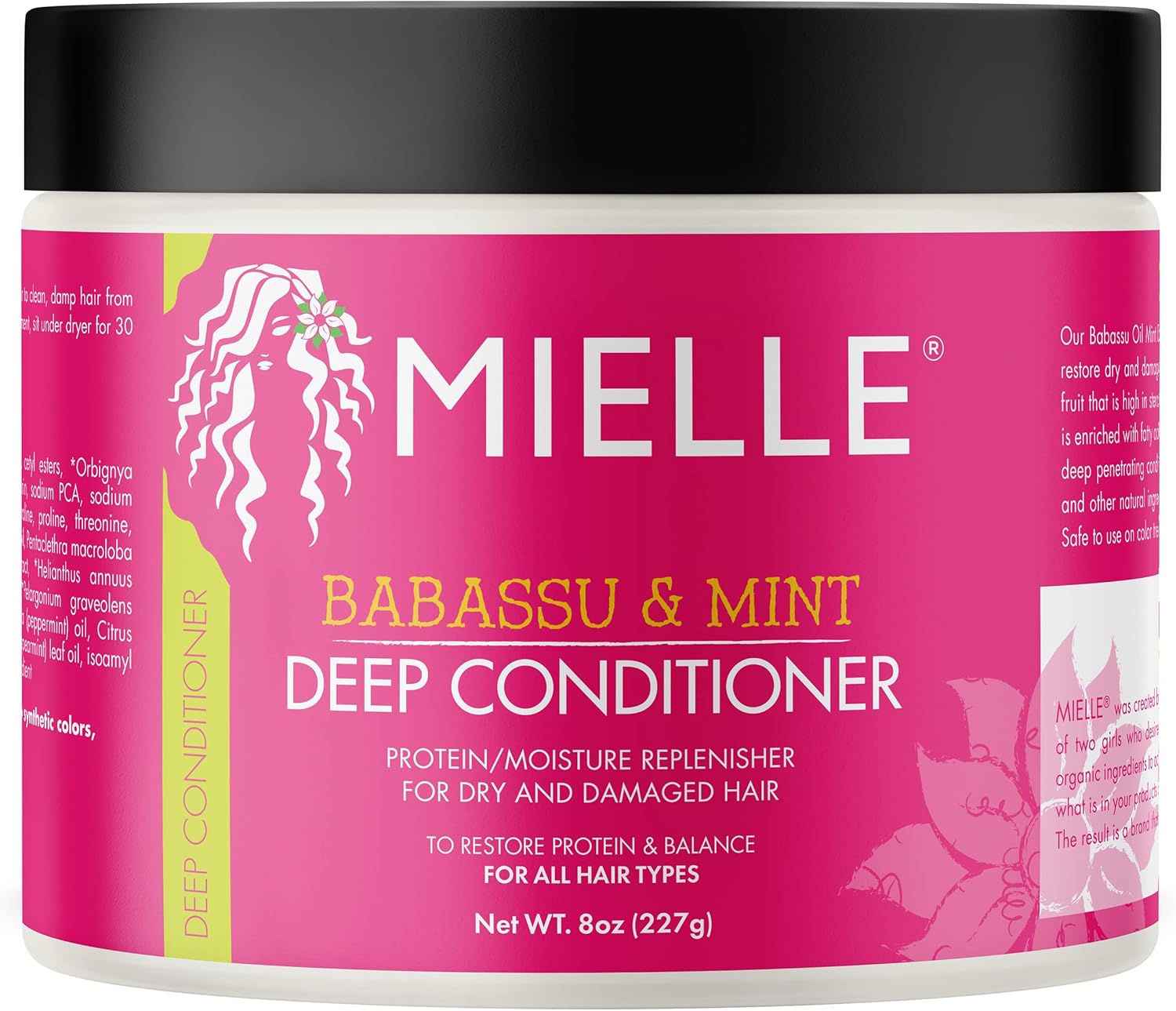 Mielle Organics Babassu & Mint Deep Conditioner for Dry and Damaged Hair - 227 gMielle Organics854102006053ConditionerConditioner