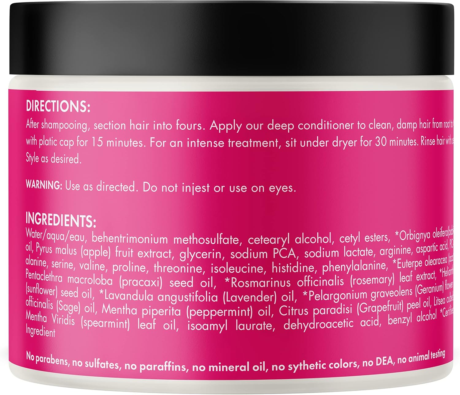 Mielle Organics Babassu & Mint Deep Conditioner for Dry and Damaged Hair - 227 gMielle Organics854102006053ConditionerConditioner