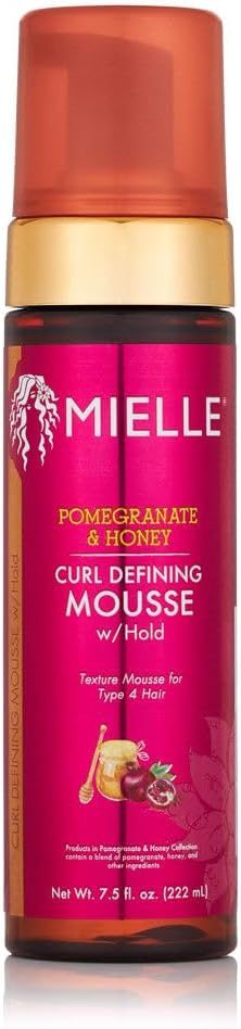 Mielle Organics Mielle Pomegranate & Honey Curl Defining Mousse with hold - Hold Level 4, 222 mlMielle Organics850001265300Hair StylingHair Styling