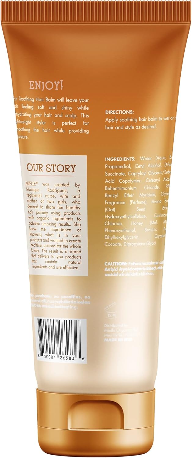 Mielle Organics Oat & Honey Soothing Hair Balm - 177 mlMielle Organics850001265836Hair StylingHair Styling