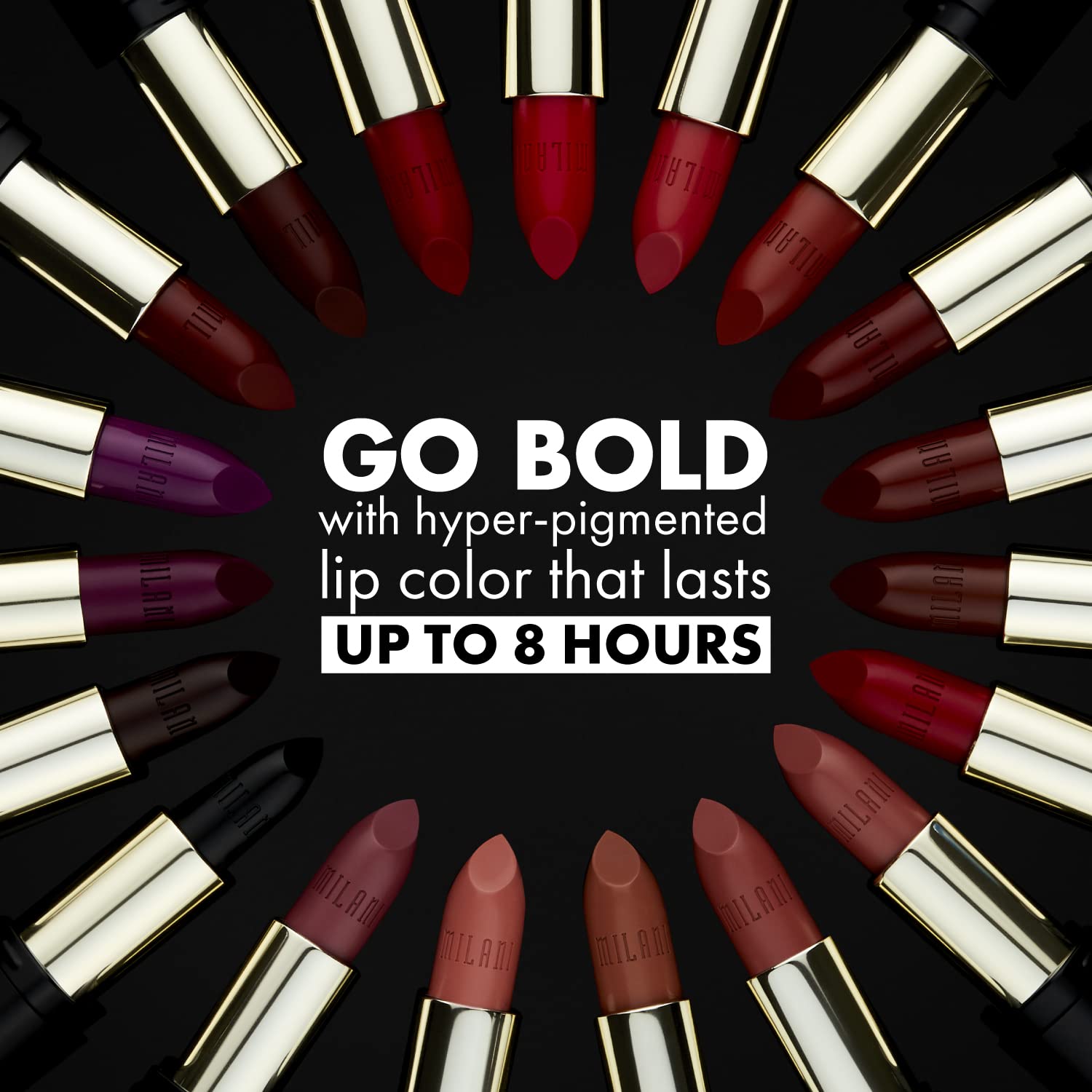 Milani Bold Color Statement Matte Lipstick, Vegan, Cruelty - Free Bold Color Lipstick with a Full Matte FinishDealzlot717489400220LipstickLipstick