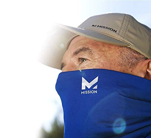 MISSION Cooling Neck Gaiter - BlueMISSION109452Neck GaiterNeck Gaiter