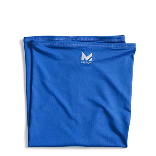 MISSION Cooling Neck Gaiter - BlueMISSION109452Neck GaiterNeck Gaiter