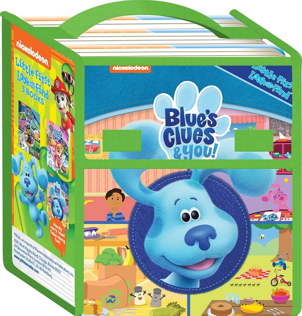 Nickelodeon Blue's Clues & You!: Little First Look and Find 3 Book SetPi Kids1503761851Kids BookKids Book